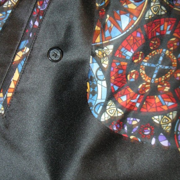 ❤️42 MENS ROBERT GRAHAM BLACK VELVET FORMAL/SPECIAL OCCASION DOUBLE VENT BLAZER - Picture 12 of 15